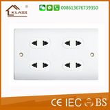 New Design Bakelite 4 Gang 16A Pin Socket
