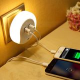 USB Socketcharger Sensor Night Light