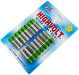 R6p AA Battery with 16PCS/Blister Card Packing (High Volt)