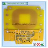Fr4 2layer PCB Board with Yellow Sodermask White Silkscreen Quick-Turn