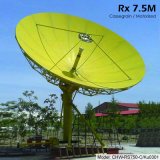 7.5m Rx Only Earth Station Antenna (Cassegrain, Motorized)