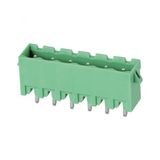 UL cUL RoHS PCB Plug-in Terminal Block (WJ2EDGVG-5.08mm)