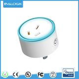 Zw681au Blue Light Smart Socket with Energy Meter (ON/OFF)