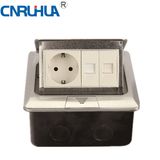 New Style Commerical Easy Use German Telephone -Computer& One Way Floor Socket