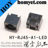 Professional Manufacturer RJ45 Socket with LED (HY-RJ45-A1-LED)