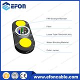 Central Tube FRP Strength Member 6core Singlmode Fiber Optic Cable