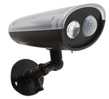 Outdoor Lighting Solar Powered Motion Sensor Light 300 Lm Weatherproof Wireless LED Ultra Bright Spotlight with Multi Installation Ways (1119A)
