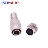 6 Pin Metal Male Female Connector for Communication Equipment