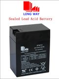6V14ah Storage Fire and Security Battery