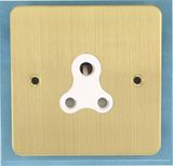 BS 546 5A 1gang Round Pin Socket