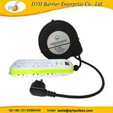 Morden Designed Stainless Steel Constant Spring Loaded Retractable Cable Wire Reel for Socket