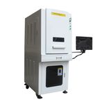 30W Fiber Laser Marking Machine on Metal