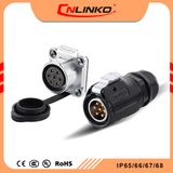 Top Quality Linko M20 7 Pin 12A IP67 Waterproof Circular Automotive Connector for Battery Terminal Charge