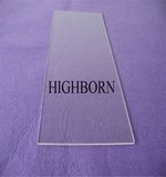 Polishing Rectangle Ge Clear Quartz Glass Plate for Semiconductor