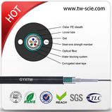 Single Mode G652D Fiber Optic Cable Unitube Type GYXTW