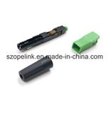 Optical Fiber Fast Connector for Patch Cord Applied in Network and Wireless