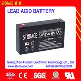 Sealed Lead Acid Battery 6V 7ah (Sr7-6)