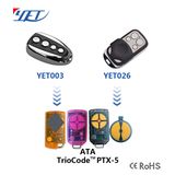 Replacement Rolling Code Remote Control ATA Ptx5 Compatible Garage Door Transmitter