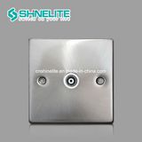 British Standard 1 Gang TV Socket with Ce