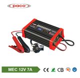 Deep Cycle 12V 7AMP Automatic Charging 8-Stages Car Battery Charger