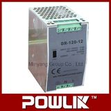 120W DIN-Rail Switching Power Supply for 12V, 24V, 48V (DR-120)