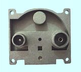 UK TV+FM 2 Digits TV Wall Socket (SHJ-TWS)