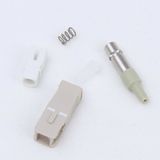 Sc mm Simplex 0.9mm Fiber Optic Connector with Beige Smooth Boot