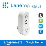WiFi Remote Control Smart Wall Socket with 2 USB