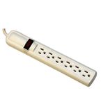 USA 6 Outlets Surge Protector Power Strip White/ Red Color Are Available-90j
