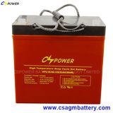 Rechargeable Gel Battery 12V55ah for Solar Power Storage, Htl12-55ah