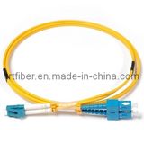 Sc -LC Sm Duplex Fiber Optic Patch Cord