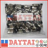 DC~1000MHz Frequency RG6 CATV Compression Connector