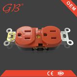South American 2 Gang Socket Wall Switch Wall Socket