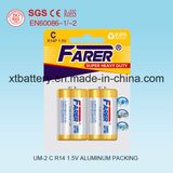 1.5V Farer Super Heavy Duty Dry Battery (R14 Um-2, C)