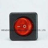 Rk1-05 Round Black Rocker Switch