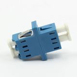 LC Singlemode Duplex with Flange Fiber Optical Adapter