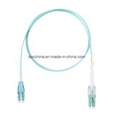 LC-LC Om3 Uniboot Duplex Fiber Optic Patch Cord Cable