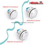 2 Pins Terminal, Waterproof IP65, Momentary (reset) , 2A 19mm Stainless Steel Metal Push Button Switch