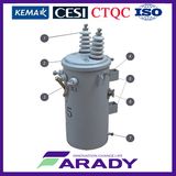 100kVA Single Phase Pole Mounted Silicon Steel Core Transformer