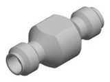 1.00 Female to 1.00 Female Adapter