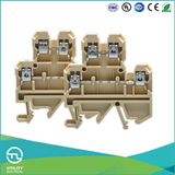 Utl Double Layer DIN Rail Terminal Block Jut2-4/2 Screw Two Layer