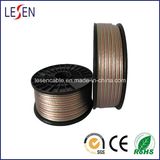 Transparent Speaker Cables with Oxygen-Free Copper, Tinned Copper Conductor, CE Certified