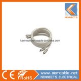 Ke Z7 OFC HiFi Cable Metal 2RCA to 2RCA Cable