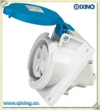 Cee/IEC 32A 3p Red Industrial Panel Mounted Socket