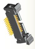 1.27mm Right Angle PCB Connector Ejector Header Connector