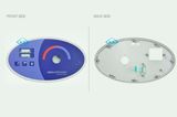 Home Appliance LED Metal Dome Membrane Keypad Switch with Clear Window