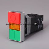 Keyway Square-Illuminated Head 22mm Push Button Switch
