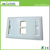 High Quality Wall Socket 120 Double Port Faceplate for Sale