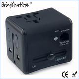 WiFi Travel Adapter with Dual USB Charger (XH-UC-009)