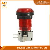 Electrical 3A 8A 16A Red Plastic LED Push Button Micro Switch Pbs-003